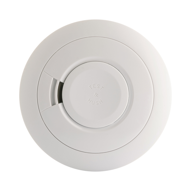 Ei650i optische rookmelder van Ei Electronics met 10 jaar batterij AudioLINK Q label EN 14604.