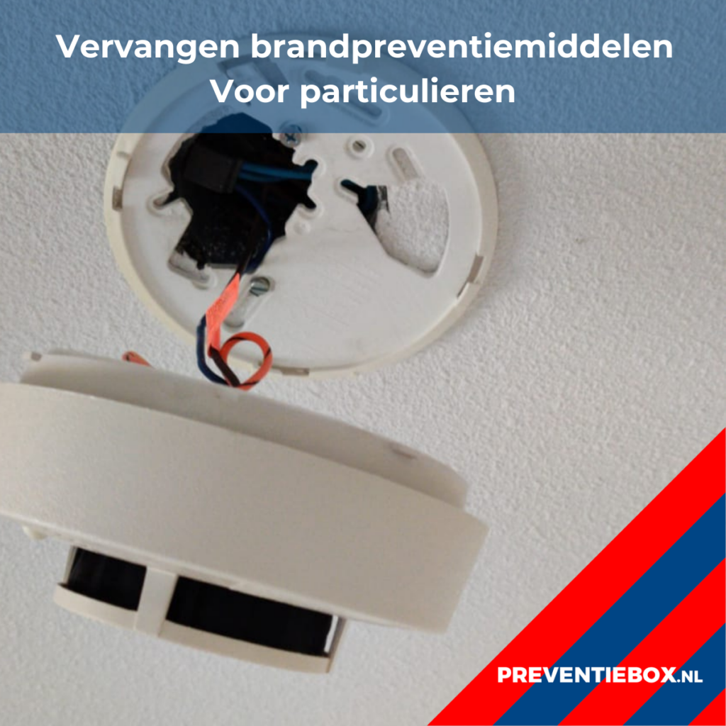 Vervangen rookmelders particulieren