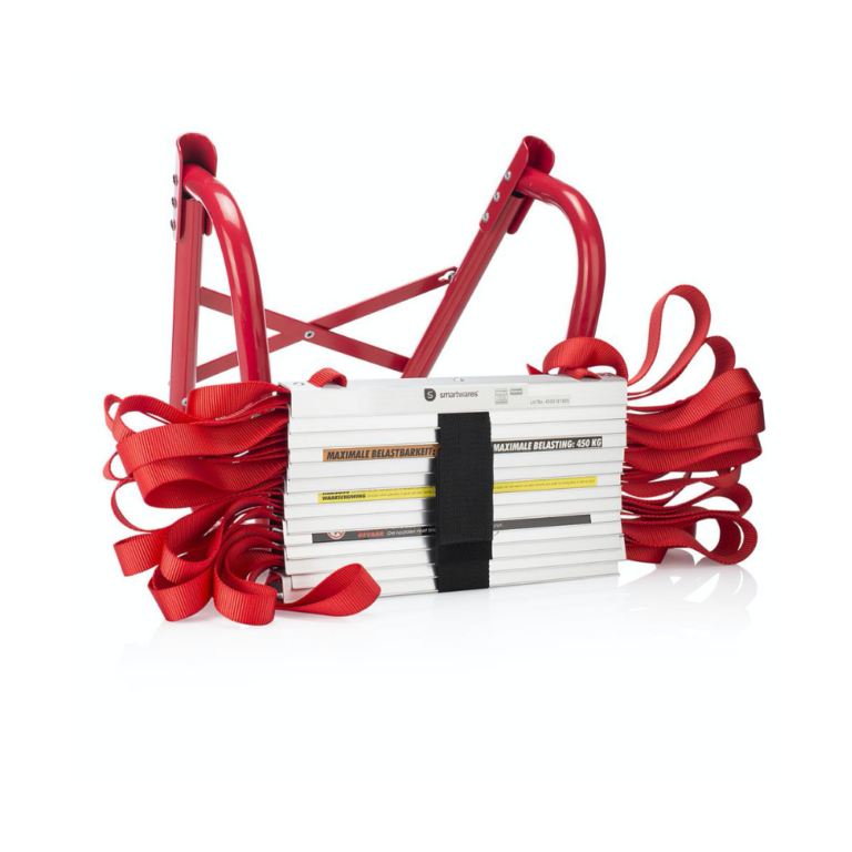 Smartwares FOT 14100 vluchtladder 10 meter noodladder voor nooduitgang bij brand