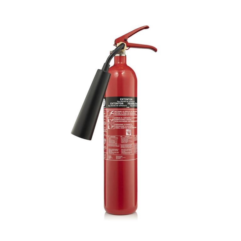 Smartwares FEX15621 CO2 brandblusser 2 kilo voor brandklasse B en elektrische branden geschikt voor woning kantoor horeca