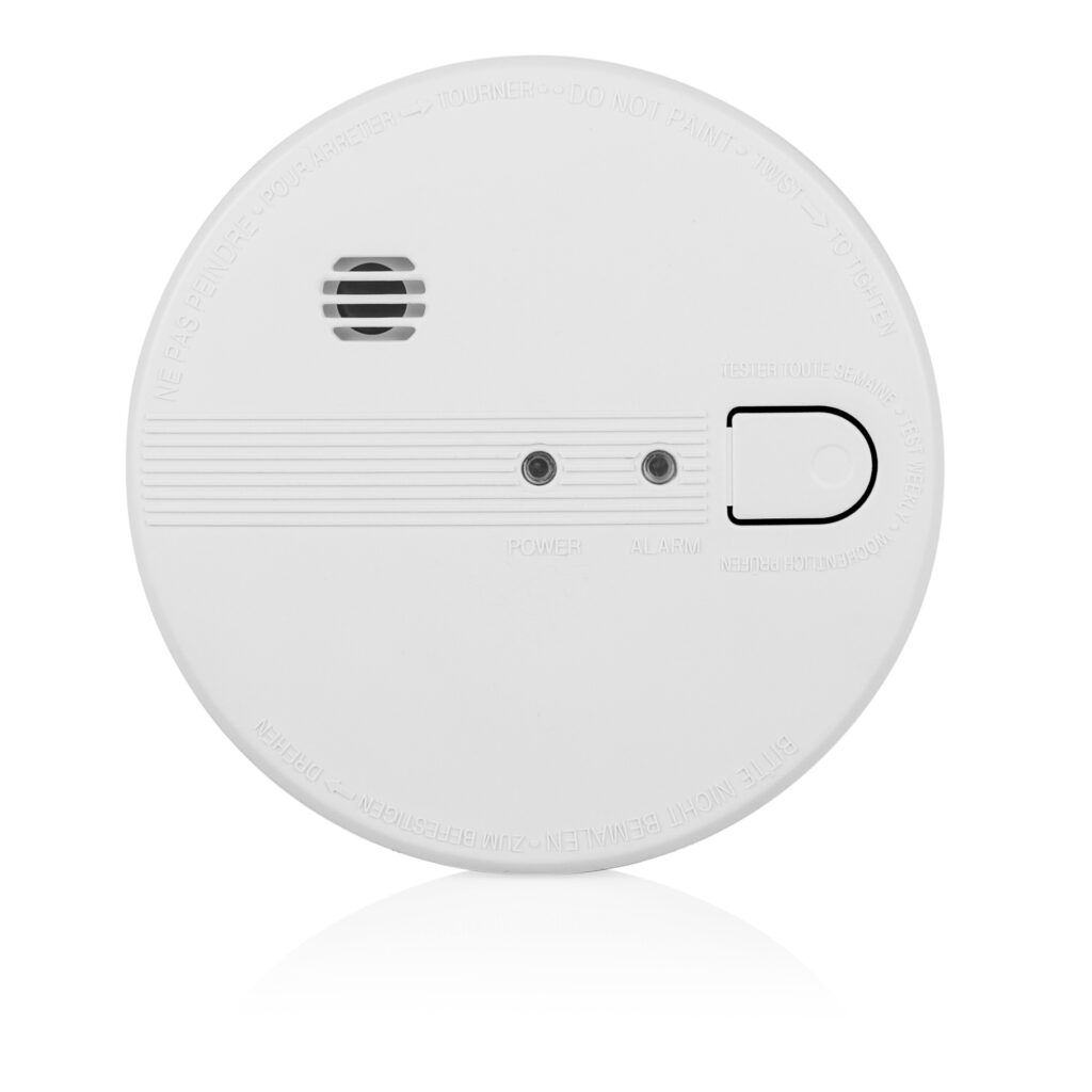 Smartwares FSM-17400 rookmelder 230 V bedraad koppelbaar met 9 V back-up.
