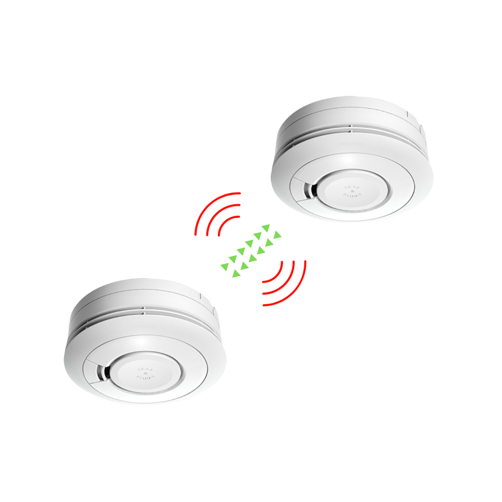 Ei650irf koppelbare rookmelder 2pack