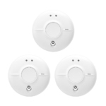 FireAngel SW1 EUT rookmelders set van 3 stuks 230 volt met back-up batterij Preventiebox