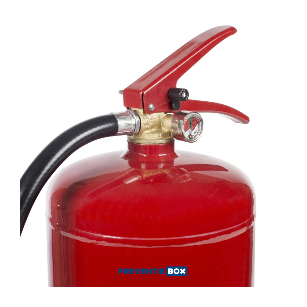 BB6 6 kilo poederbrandblusser Smartwares handgreep